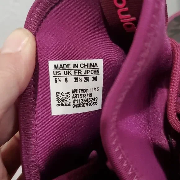 Adidas Tubular X Magenta Snakeskin Sneakers Size 8.5 Womens Or 6.5 Boys - Picture 14 of 16